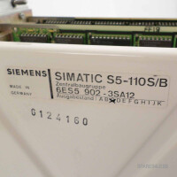 Simatic S5-110S Zentralbaugruppe 6ES5 902-3SA12 GEB