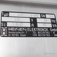 Heinen Stromversorgung 62031-1.0-000 NOV