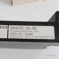 Simatic S5-110 Relaisbaugruppe 6ES5 417-7AA11 OVP