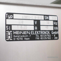 Heinen Stromversorgung 62031-1.0-010 6335843 NOV