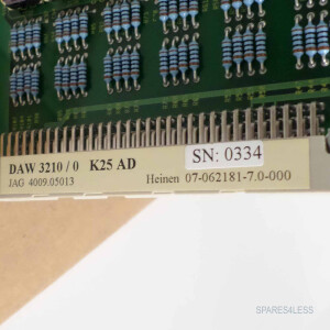 Heinen Rechnerkarte DAW3210/0 K25 AD 07-062181-7.0-000 OVP
