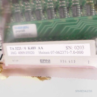 Heinen Microproz. Steuerung TA 3221/0 K489 AA 4009.05020 SIE