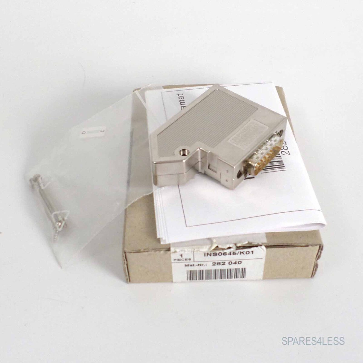 Rexroth Indramat Stecker 15 Pol INS0645/K01 282040 OVP