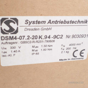System Antriebstechnik Drehstrom-Motor DSM4-07.2-20 K.94-9C2 OVP