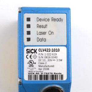 Sick Laser Barcodescanner CLV422-1010 1022619 GEB