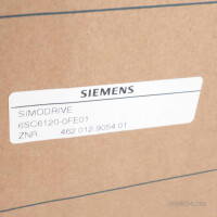Siemens Simodrive 610 AC-VSA FBG 6SC6120-0FE01 REM/SIE