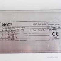 Lenze Funkenstörfilter 390306 EZ F1 018A002 GEB