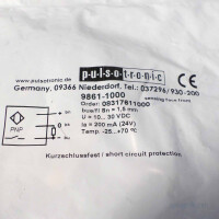 pulsotronic Näherungsschalter 9861-1000 OVP