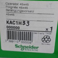 Schneider Electric Betätigungsvorsatz KAC1H33 OVP