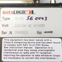 Datalogic Barcode Decoder DP-150 240 VAC GEB