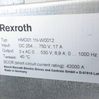 Bosch Rexroth Doppelachs-Wechselrichter HMD01.1N-W0012-A-07-NNNN GEB #K2