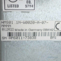 Rexroth Einzelachs-Wechselrichter HMS01.1N-W0020-A-07-NNNN GEB #K2