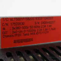Danfoss Frequenzumrichter VLT5001PT5B20STR3D0F10A00C0 GEB