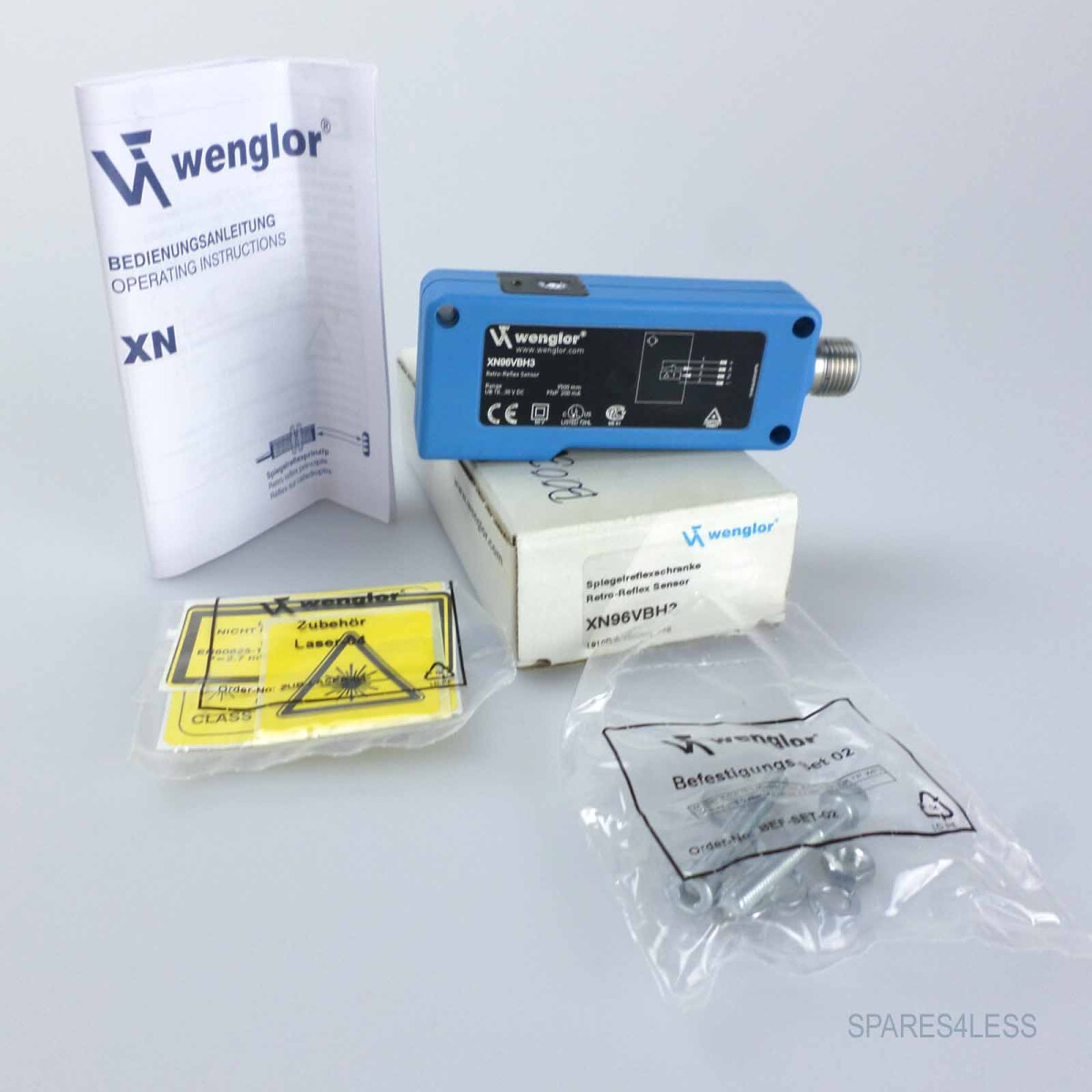 wenglor Spiegelreflexschranke Retro-Reflex Sensor XN96VBH3 O
