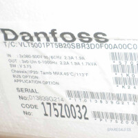 Danfoss Frequenzumrichter VLT5001PT5B20SBR3D0F00A00C0 OVP
