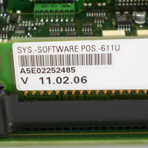 Simodrive 611 Regelungseinschub 6SN1118-1NH01-0AA1 Version: F GEB