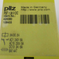 Pilz Sicherheitsrelais PST 1 24 V DC 420080 GEB