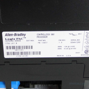 Allen Bradley Logix5561 Processor Unit 1756-L61 Ser. B Rev.1.9 REM