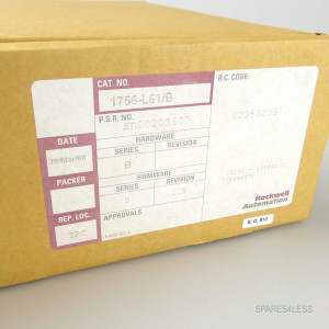 Allen Bradley Logix5561 Processor Unit 1756-L61 Ser. B Rev.1.9 REM