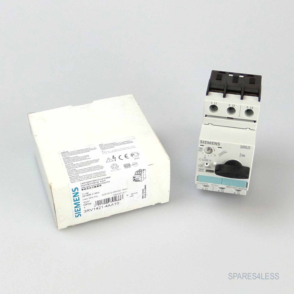 Siemens Leistungsschalter 3RV1421-4AA10 OVP