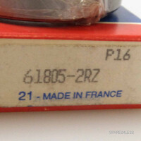 SKF Kugellager Rillenkugellager 61805-2RZ OVP