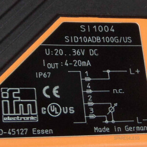 ifm efector 300 Strömungssensor SI1004 SID10ADB100G/US OVP