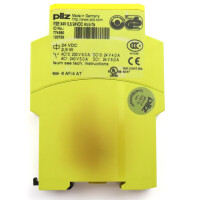 Pilz Kontaktblock PZE X4V 0,5/24VDC 4n/o fix 774580 GEB