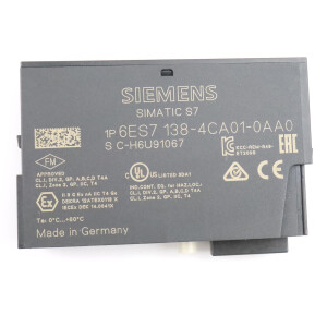 Simatic DP ET200S 6ES7138-4CA01-0AA0 GEB