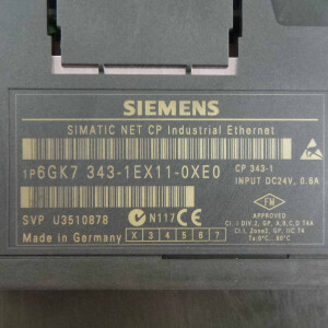Simatic NET CP343-1 6GK7 343-1EX11-0XE0 E-Stand:02 GEB