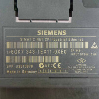 Simatic NET CP343-1 6GK7 343-1EX11-0XE0 E-Stand:02 GEB