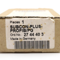 Phoenix Contact SUBCON-PLUS-PROFIB/PG 2744403 OVP