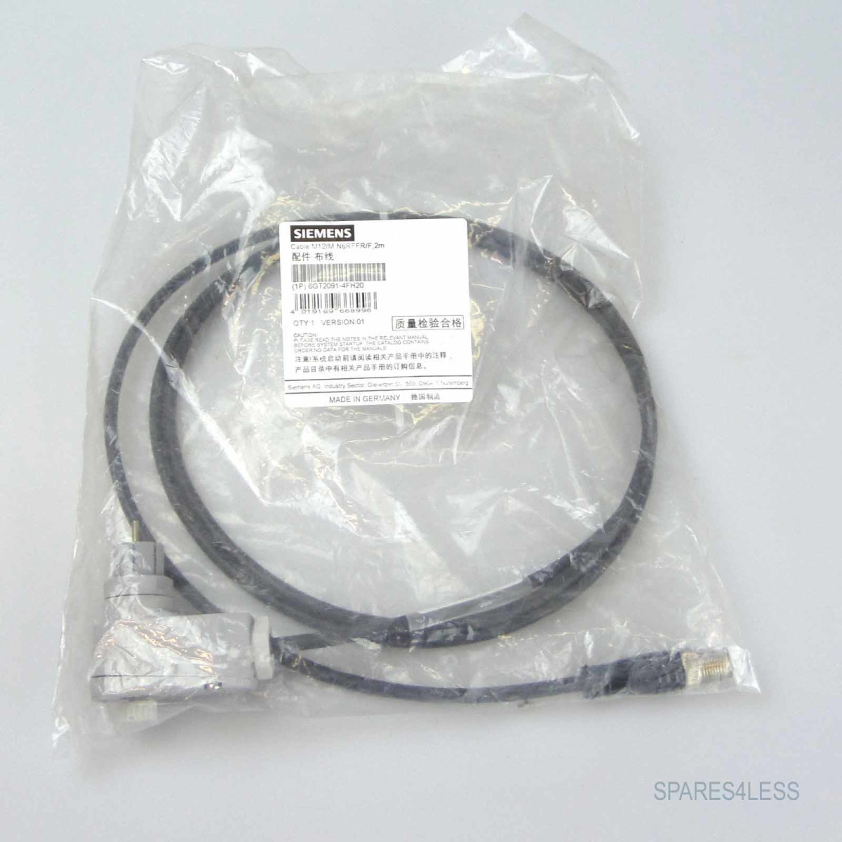 Siemens Moby Steckleitung 6GT2091-4FH20 OVP