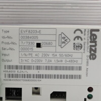 Lenze Frequenzumrichter ID 00384005 EVF8203-E 1,5kW GEB