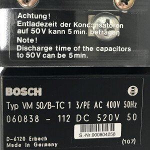 Bosch Versorgungsmodul VM 50/B-TC1 060838-112 GEB