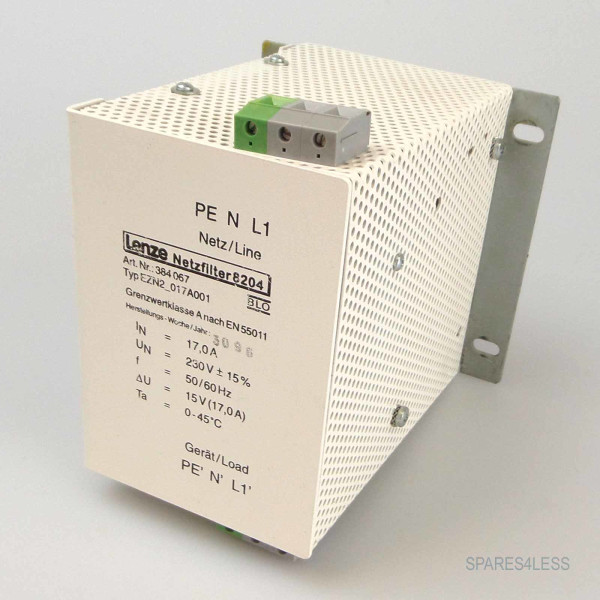 Lenze Netzfilter TYP EZN2_017A001 Art.Nr.384067 GEB