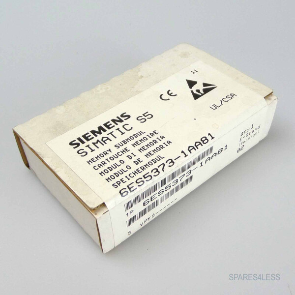 SIMATIC S5 SPEICHER 373 6ES5 373-1AA81 128 KB SIE