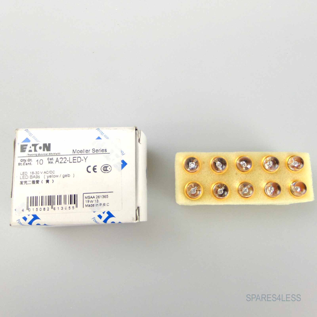 Eaton LED BA9s Single Chip gelb A22-LED-Y OVP