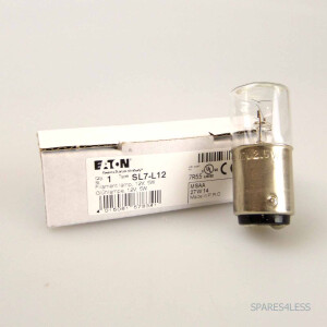 Eaton Glühlampe SL7-L12 12V 5W 171290 OVP