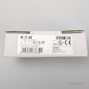 Eaton Glühlampe SL7-L12 12V 5W 171290 OVP
