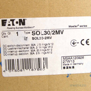 Eaton Lasttrennschalter SOL30/2MV 120926 OVP