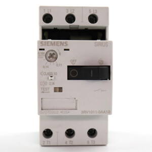 Siemens Leistungsschalter 3RV1011-0AA10 GEB