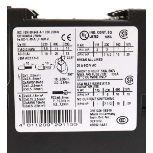 Siemens Schütz 3RT1026-1BB40 GEB