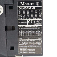 Moeller Leistungsschütz DIL00AM-G 24VDC GEB