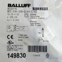 Balluff induktiver Näherungsschalter BES 516-378-G-E4-C-02 149830 OVP