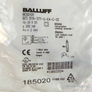 Balluff induktiver Näherungsschalter BES 516-377-G-E4-C-02 185020 OVP