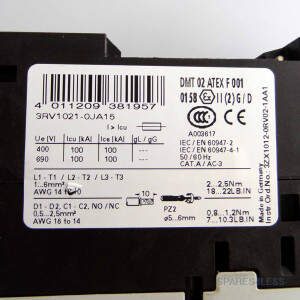 Siemens Leistungsschalter 3RV1021-0JA15 GEB