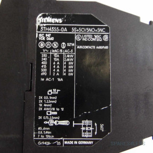 Siemens Schütz Hilfsschütz 3TH4355-0A 220V/50Hz GEB