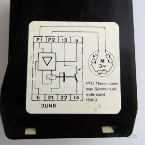 Siemens PTC Motoschutzgerät 3UN8005 GEB