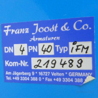 Krohne Durchflussmesser IFM5080K/D/6 A03 24338 IP67 NOV