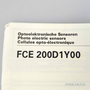 Baumer electric Optoelektronischer Sensor FCE 200D1Y00 OVP
